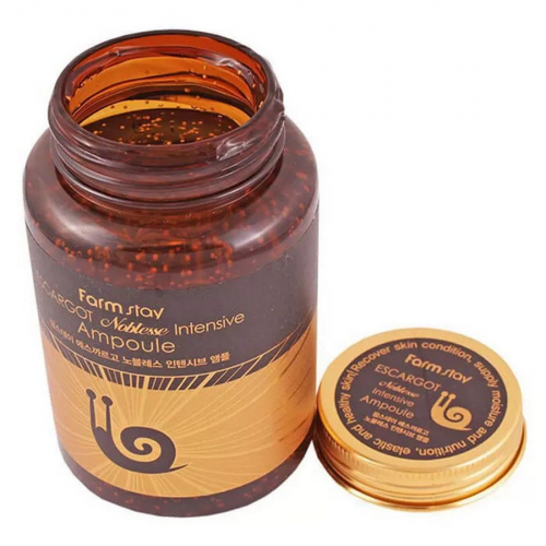 Farm Stay Ампульная сыворотка для лица с экстрактом королевской улитки / Escargot Noblesse Intensive Ampoule, 250 мл