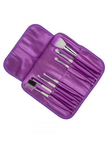 ZO Набор кистей для макияжа FBS-7774-LILAC, фиолетовый, 7 шт.