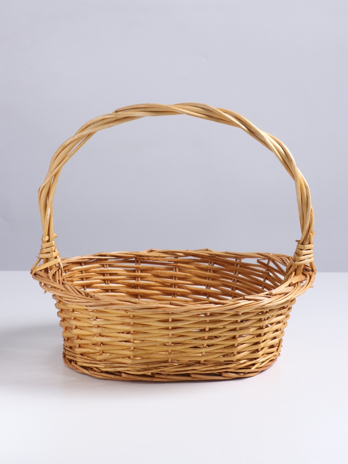 Набор корзин плетёных, 3 шт., 48×38×14×40/40×30×12×35/32×24×11×30 см, ива