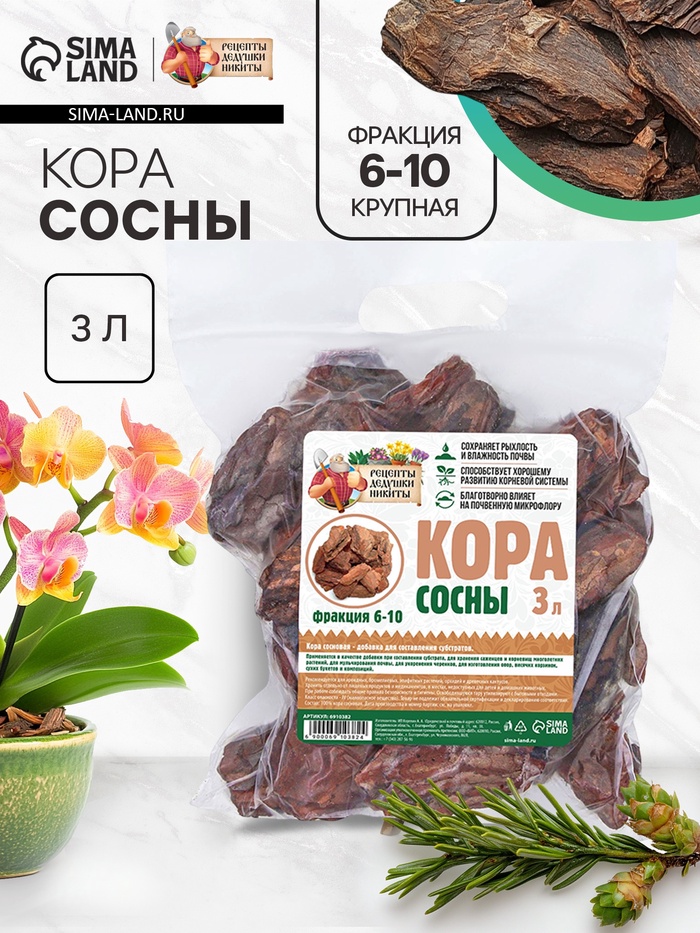 Кора сосны