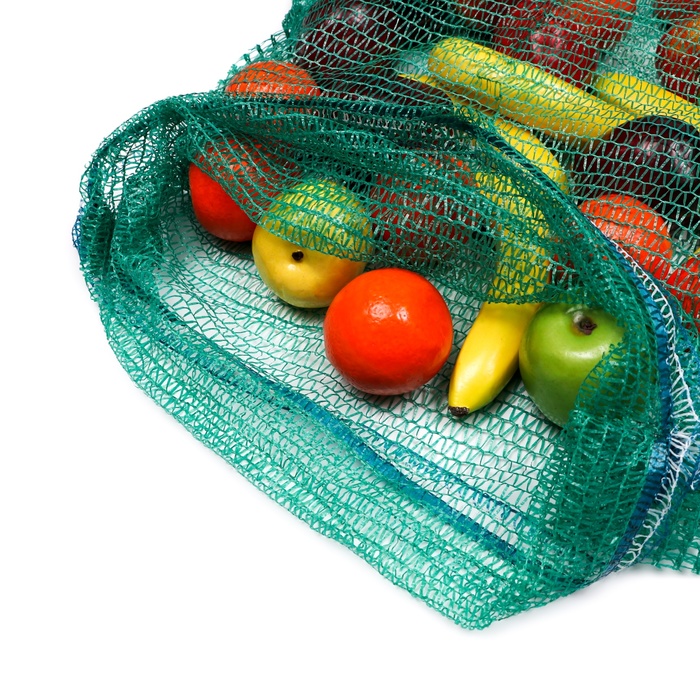 Сетка овощная, зелёная, 50 х 80 см, 35 - 40 кг