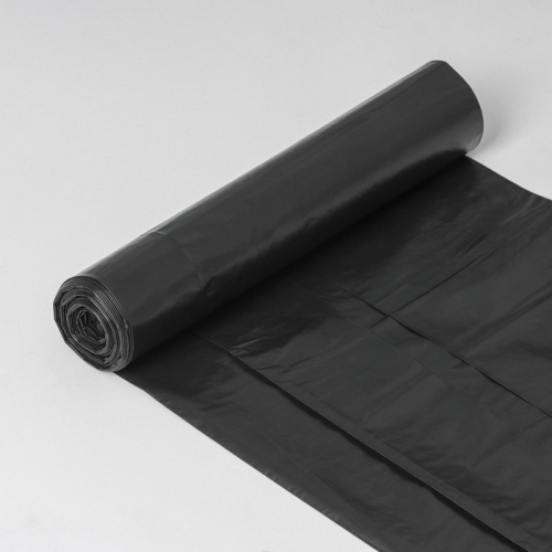 Мешки для мусора Доляна «Профи», 100 л, 63×105 см, 50 мкм, ПВД, 10 шт., чёрные