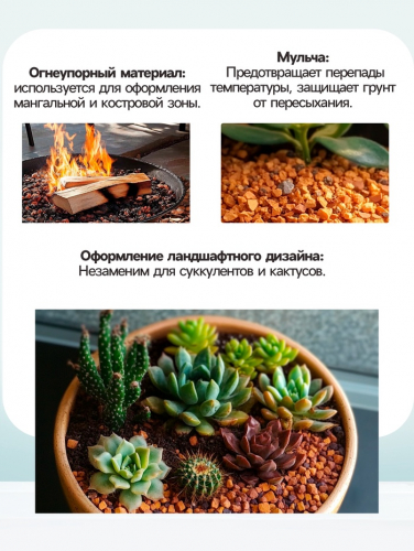 Крошка шамотного кирпича 