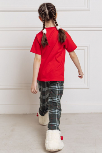 ПИЖАМА ДЕТСКАЯ арт. 5715K-85171.1S-515.1264 Красный