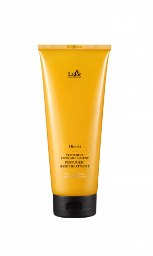 Парфюмированная увлажняющая маска для волос La'dor PERFUMED HAIR TREATMENT (HINOKI)  380мл