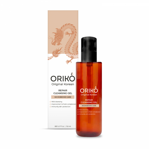 Гель для умывания восстанавливающий ORIKO Repair cleansing gel Microbiome care 150мл