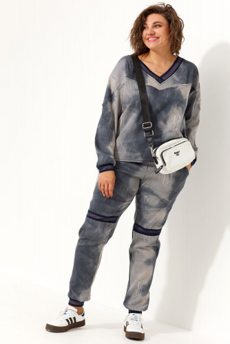 Костюм BegiModa 3071-Р синий дым