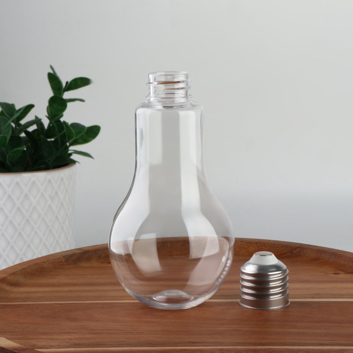 Бутылочка для хранения «Лампочка», 200 мл, прозрачная