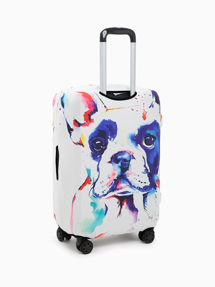 Чехол на чемодан на колёсах, 28