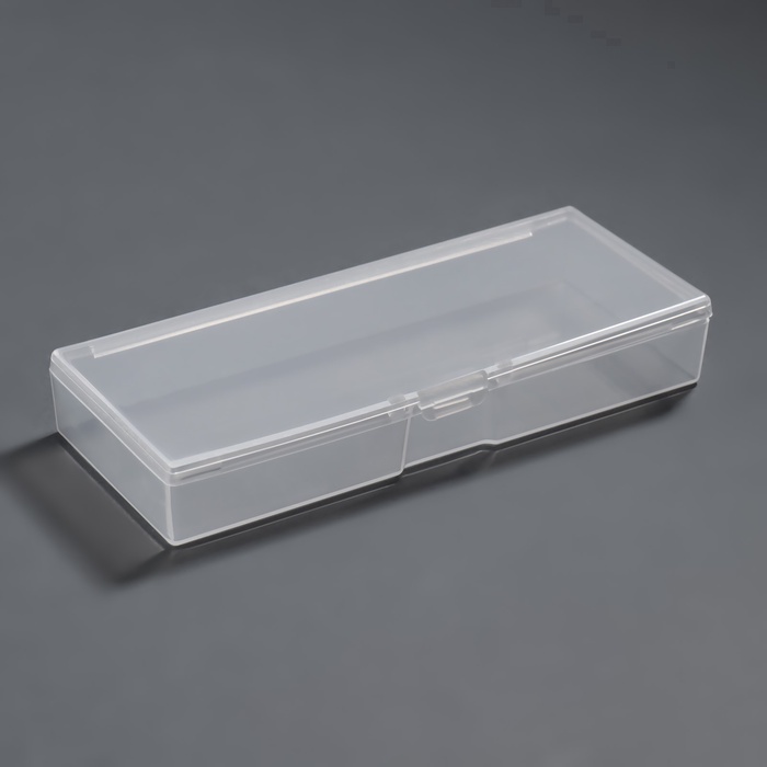 Бокс для хранения мелочей, 14×6×2 см, прозрачный