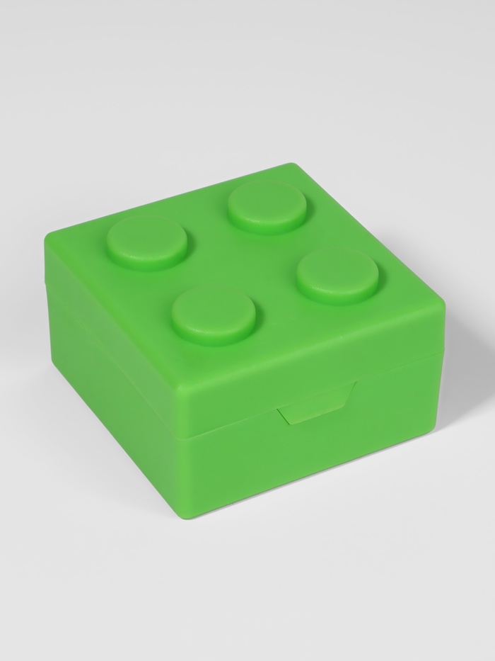 Таблетница «Конструктор», 5,5 × 5,5 см, 4 секции, цвет МИКС