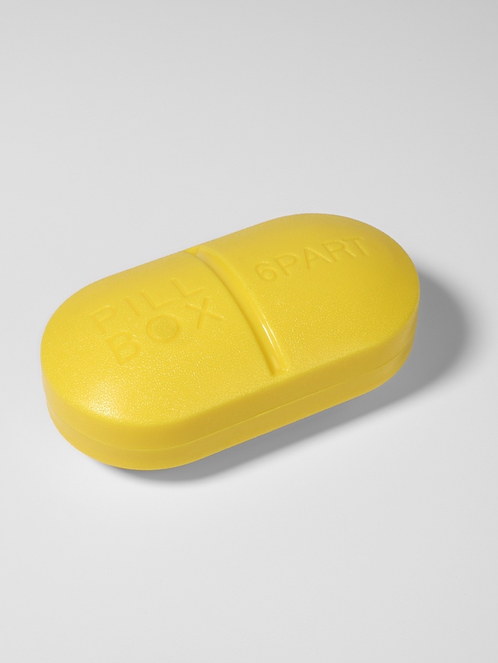 Таблетница «Pill Box», 6 секций, 10 × 5,5 × 3 см, цвет МИКС