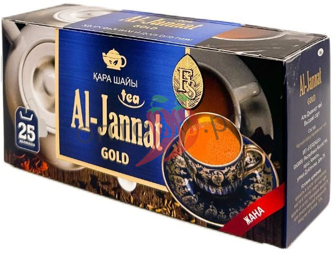 Чай Пакистанский Al-Jannat голд 25 пакетиков (кор*50)