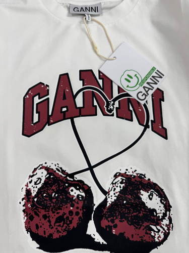 Футболка Ganni 3214 белый