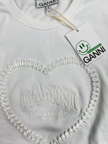 Футболка Ganni 3231 белый