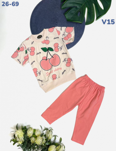 Костюм V15 персиковый