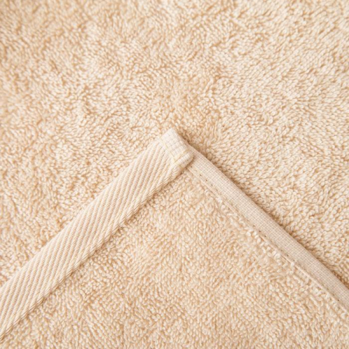 Полотенце махровое Этель Organic Beige 100х150 см, 100% хлопок, 420гр/м2