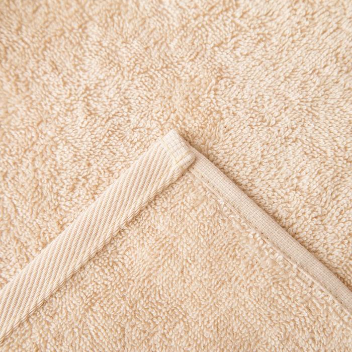 Полотенце махровое Этель Organic Beige 100х150 см, 100% хлопок, 420гр/м2