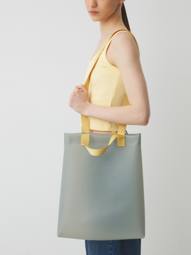 Женский шоппер MAISON DAVID TRANSPARENT SHOPPER 4715170, серый