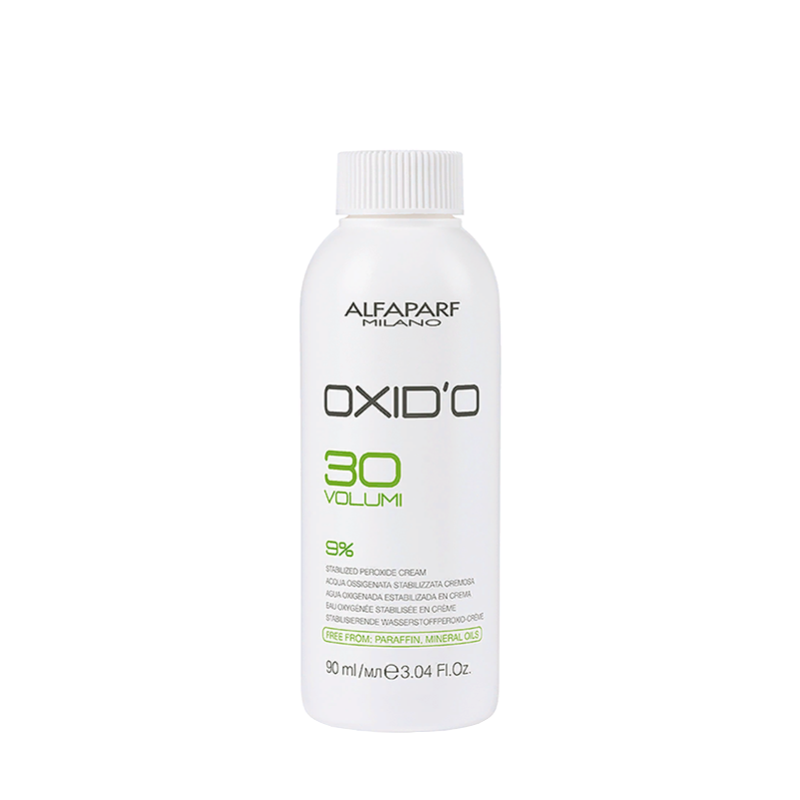 Крем-окислитель 9% / STABILIZED PEROXIDE CREAM FREE FROM OXID'O 90 мл ALFAPARF MILANO