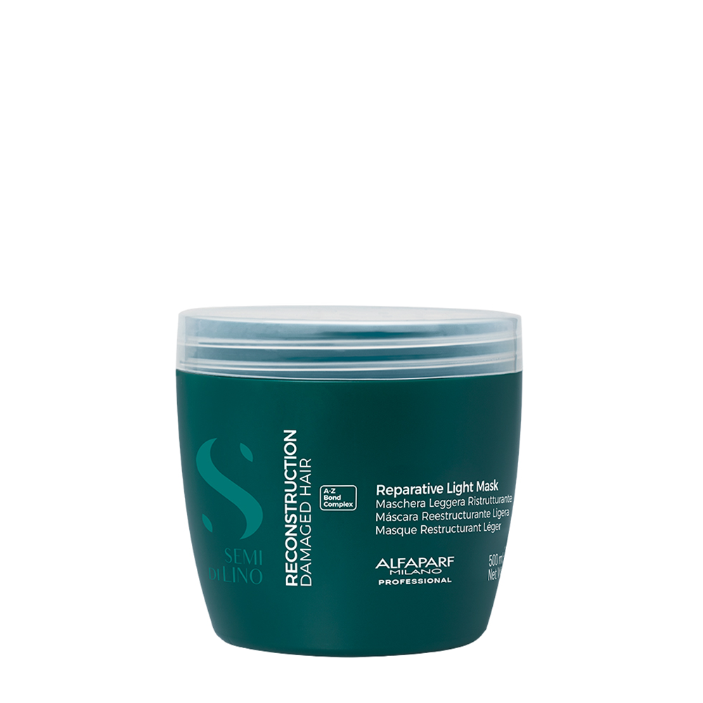 Маска восстанавливающая для поврежденных и тонких волос / SDL Reconstruction Damaged Hair Reparative Light Мask 500 мл ALFAPARF MILANO