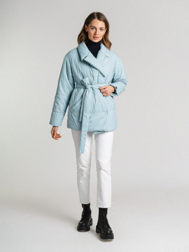 Куртка: В100-7-42W Светло-голубой Light Blue 14-4307