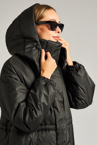 Ст.цена 8250р. Куртка: В068-12-44 Черный Black 19-4007
