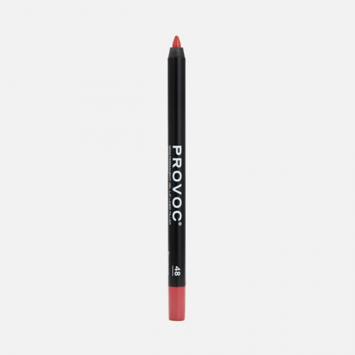 Provoc Гелевый карандаш-подводка для губ водостойкий / Semi Permanent Gel Eye Liner Filler №48 Bittersweet, персиковый