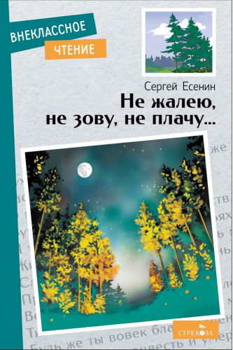 Внек.Чтение. Не жалею, не зову, не плачу….