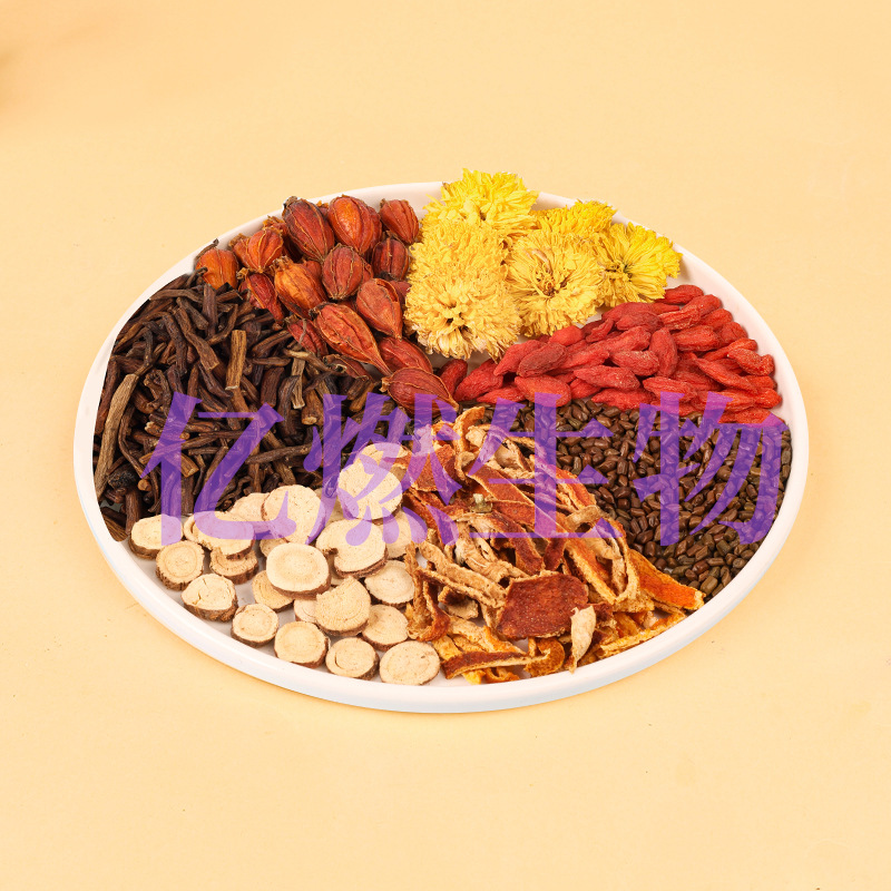 Чай из одуванчика и волчьей ягоды для почек и печени Травяная смесь для детоксикации и хорошего самочувствия, TikTok Dandelion Tea Chrysanthema Danelion Wolfberry Tea