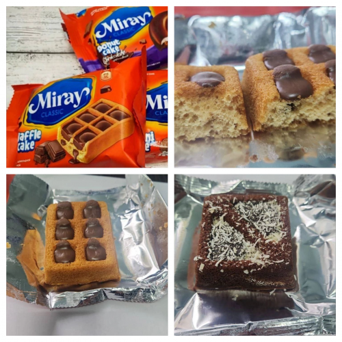  НОВИНКА  Miray Waffle cake, пирожное бисквитное в обёртках