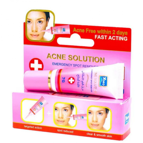БЫЛО 220руб! Крем для лица Yoko от угрей и прыщей быстрого действия Acne Spots Cream. Срок до 06.2025!