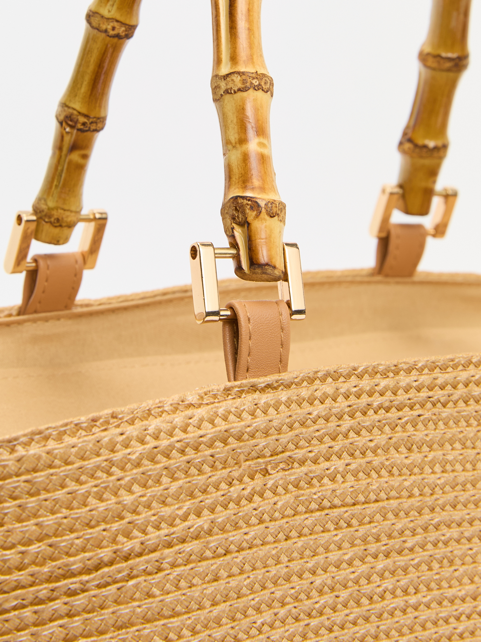 Сумка летняя с ручками TENDANCE 3512685, темно-бежевый