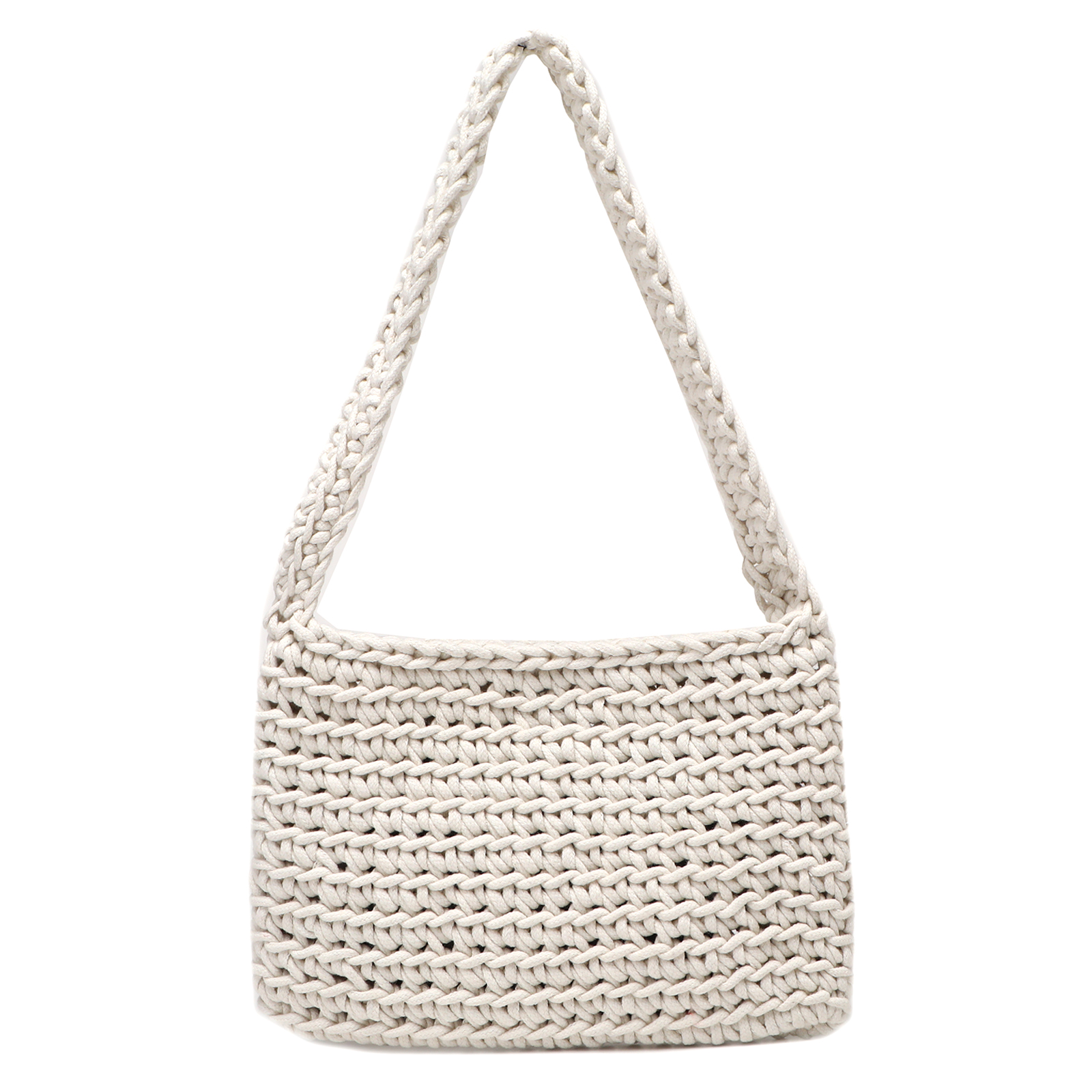 Сумка летняя на плечо TENDANCE 3889022, молочно-белый