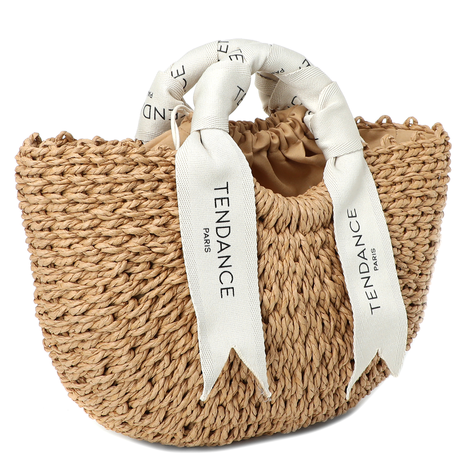 Сумка летняя с ручками TENDANCE 3512655, темно-бежевый