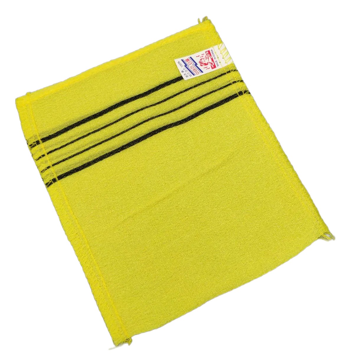 Bath Towel Мочалка-варежка для душа с пилинг-эффектом, однослойная, в ассортименте