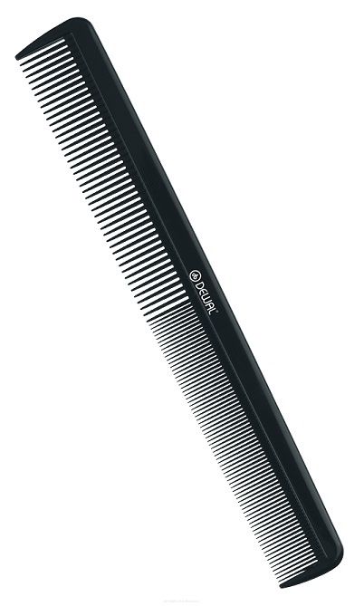 Dewal Расческа рабочая / Эконом CO-6008, пластик, 21,5 см, черный