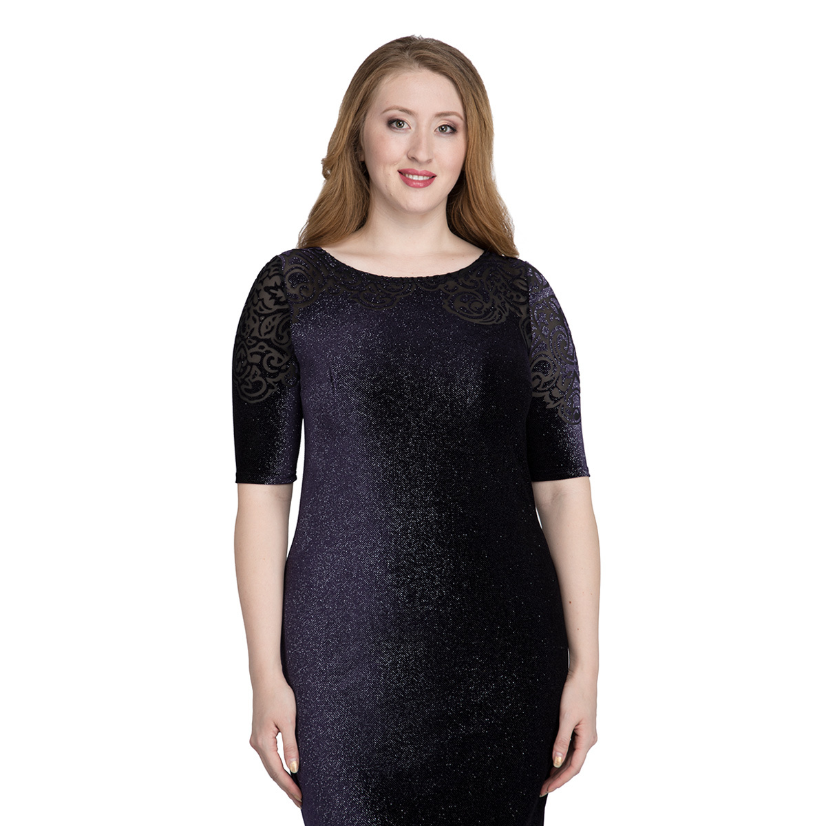 ст. цена2200руб.! Платье, трикотаж, фиолетовый