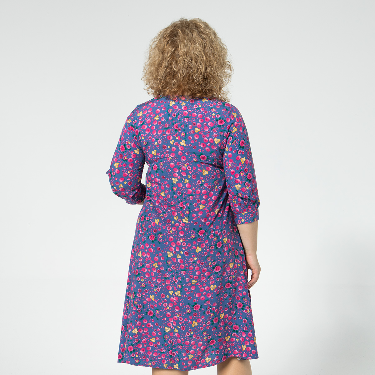 ст. цена2200руб.! Платье, трикотаж, синий