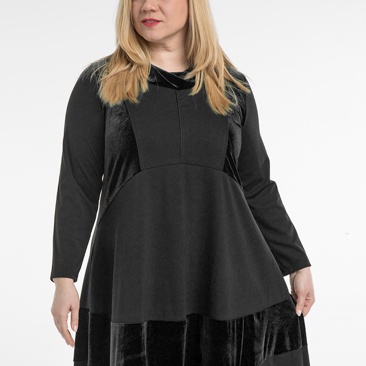 ст. цена2400руб.! Платье, трикотаж, черный