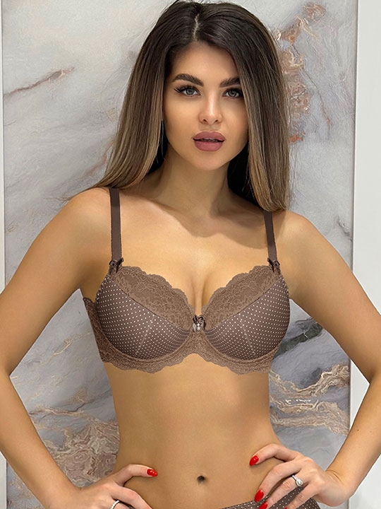 Бюстгальтер Scarlett перец Albina_L пуш-ап Albina L 6075скпБм
