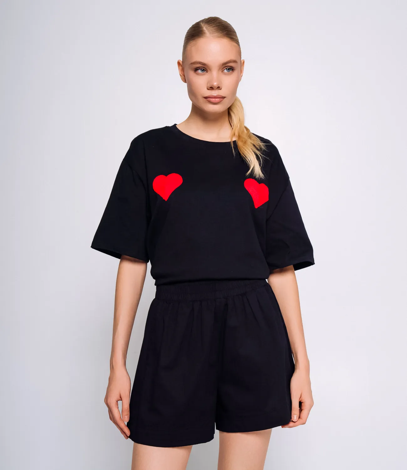 ст. цена950руб.! Шорты #КТ8810 (6), чёрный