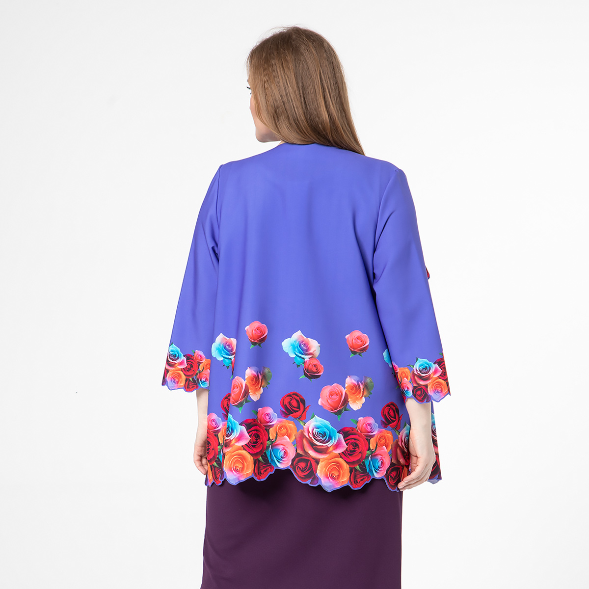 ст. цена1500руб.! Жакет, трикотаж, сиреневый