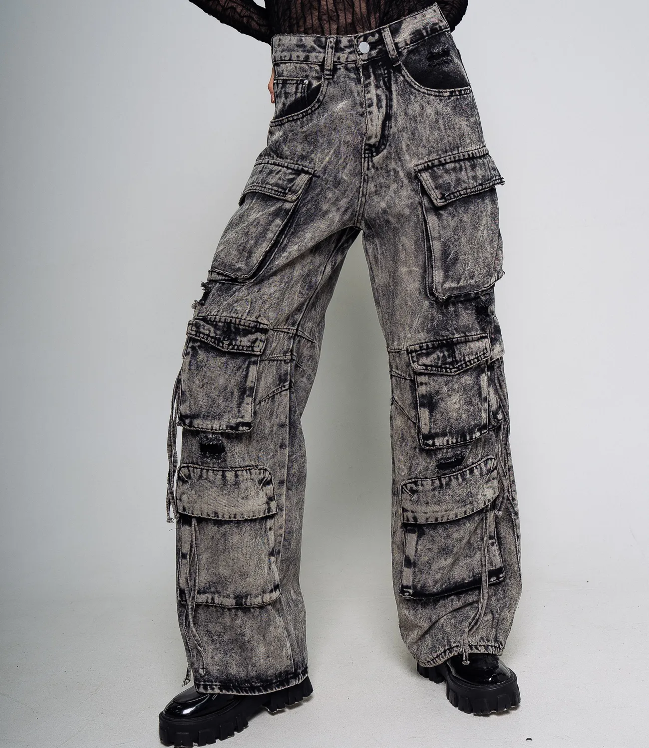 ст. цена2730руб.! Джинсы #КТ3615, серый