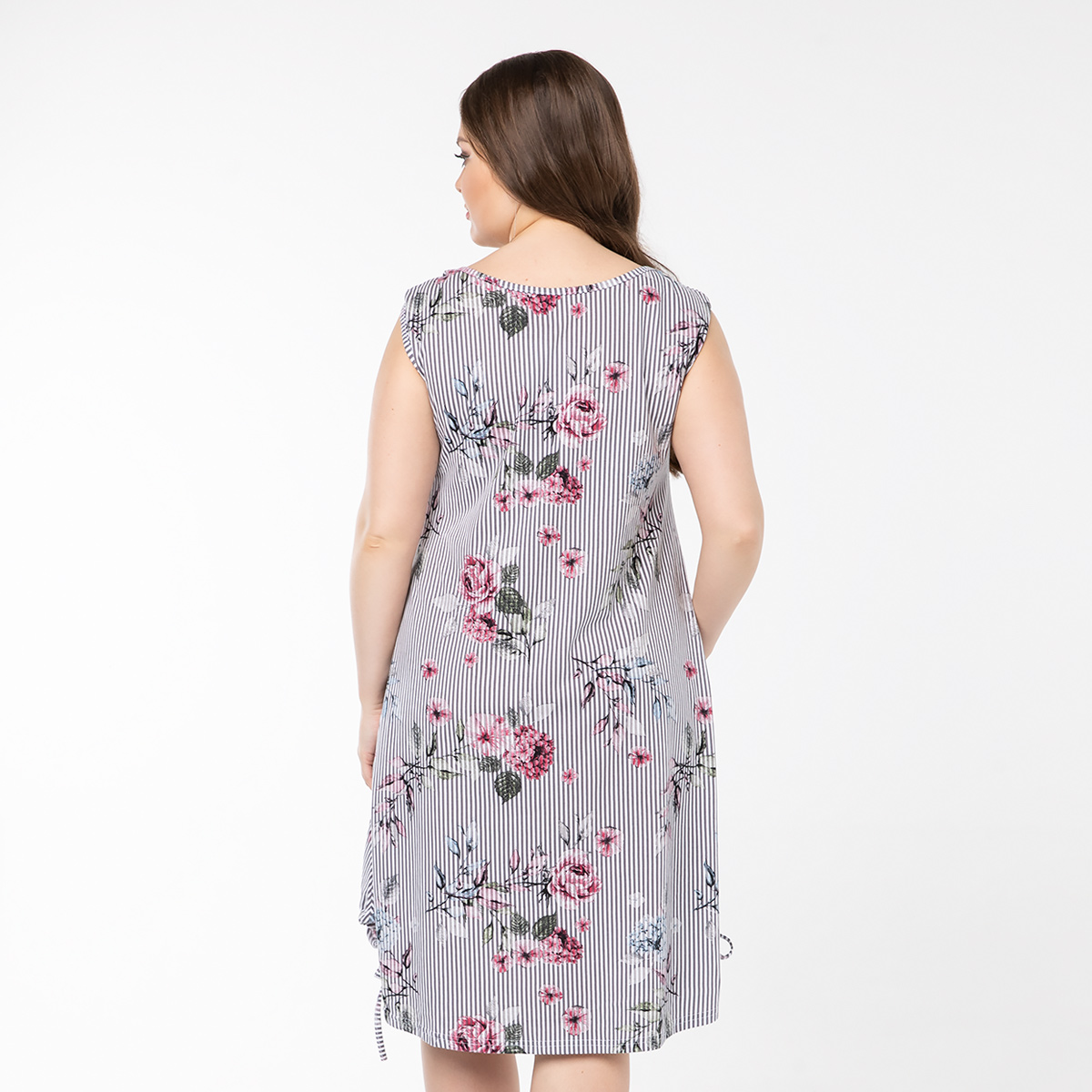 ст. цена1000руб.! Сарафан, трикотаж, серый