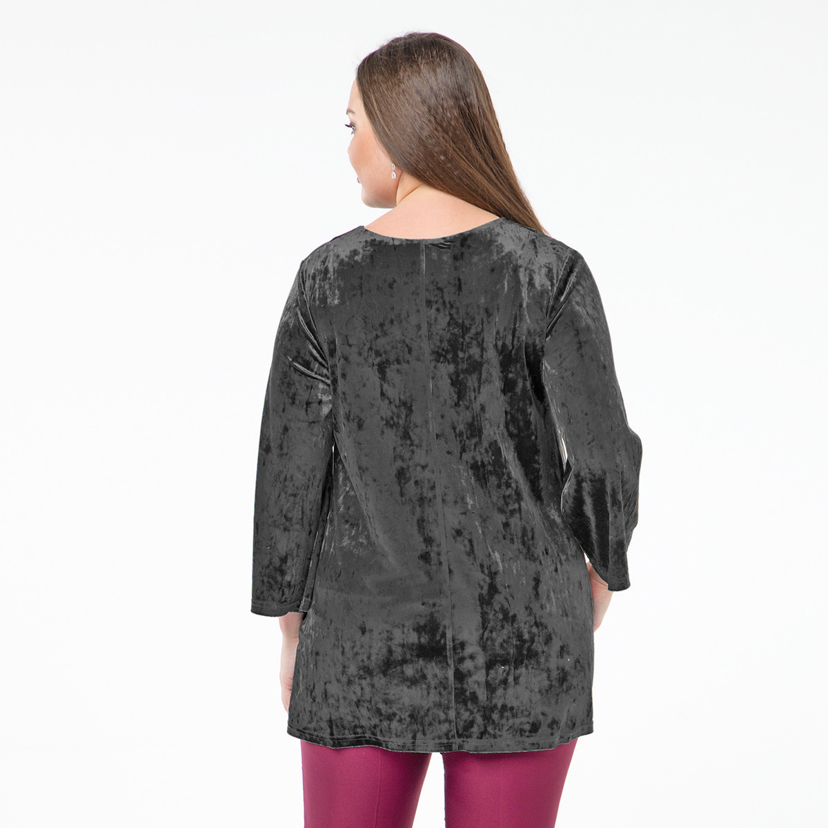 ст. цена1900руб.! Туника, текстиль, серый