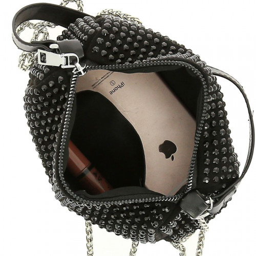 Женская текстильная сумка 055 BLACK