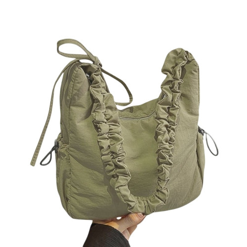 Женская текстильная сумка 8027 GREEN