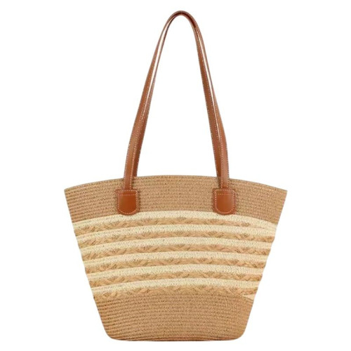 Женская соломенная сумка COL-20 BEIGE