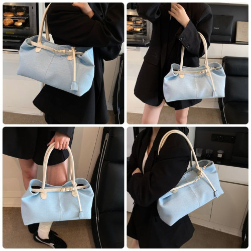 Женская джинсовая сумка 5005 BLUE WHITE